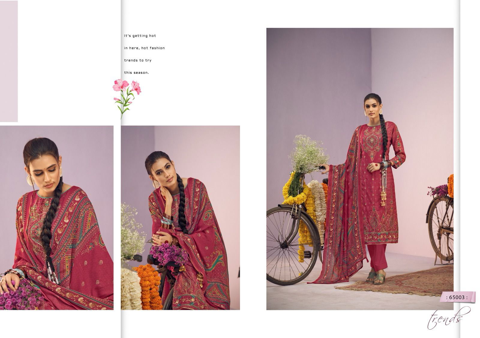 Sanjaa By Nishant Heavy Viscose Muslin Printed Designer Salwar Suits Wholesale Market In Surat